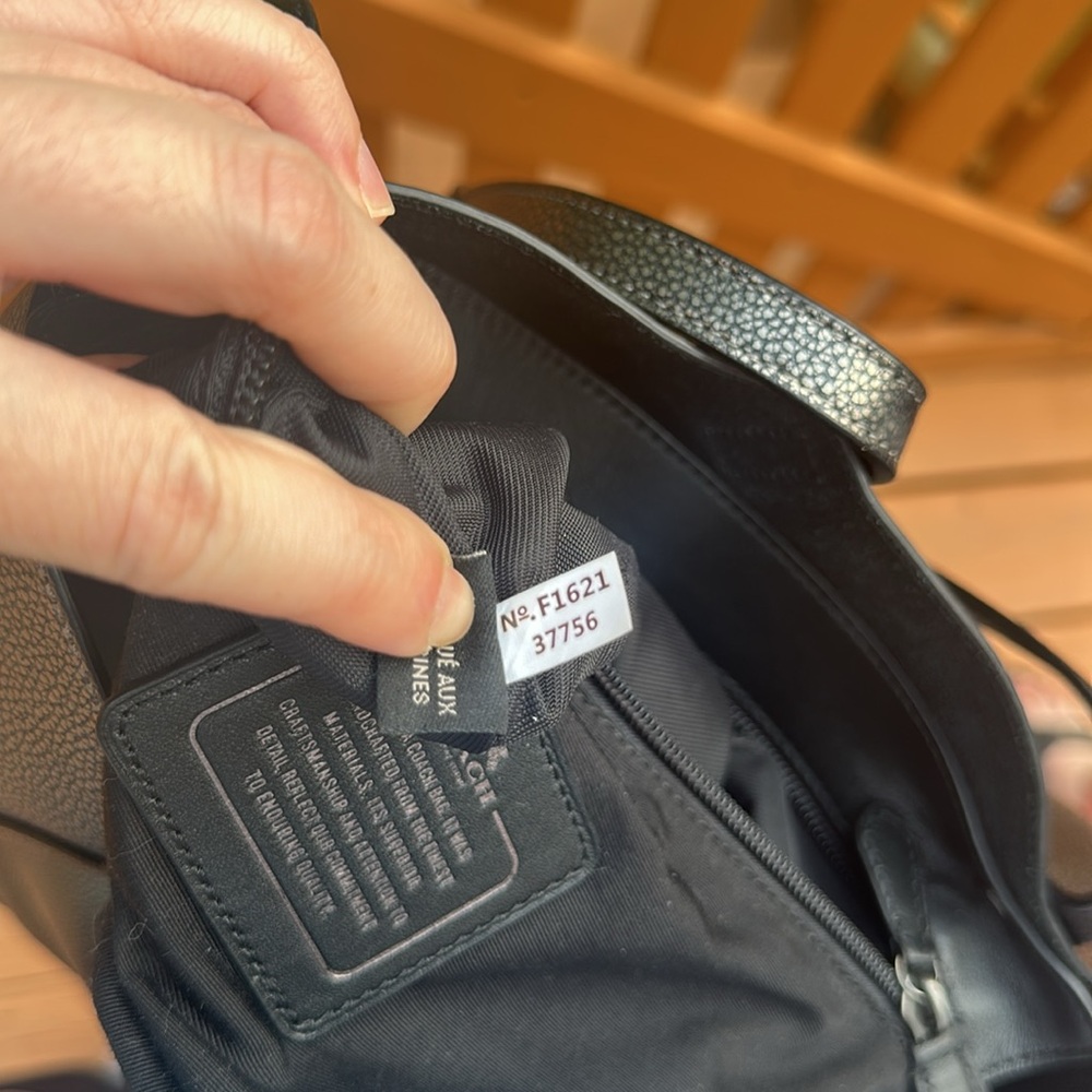 Coach gun metal Leather market Tote Bag - Picture 10 of 16
